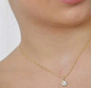 April birthstone jewelry elegant pendant necklace for women, buy diamond pendant necklace for women minimalist jewelry